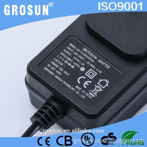US Plug Transformer 220V/230V AC to 12V DC Power Converter Swithcing Wall Adapter Power Supply